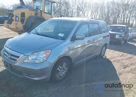 2010 Honda Odyssey Ex-L from USA, damaged, VIN 5FNRL3H74AB073330